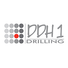 DDH1 Drilling logo